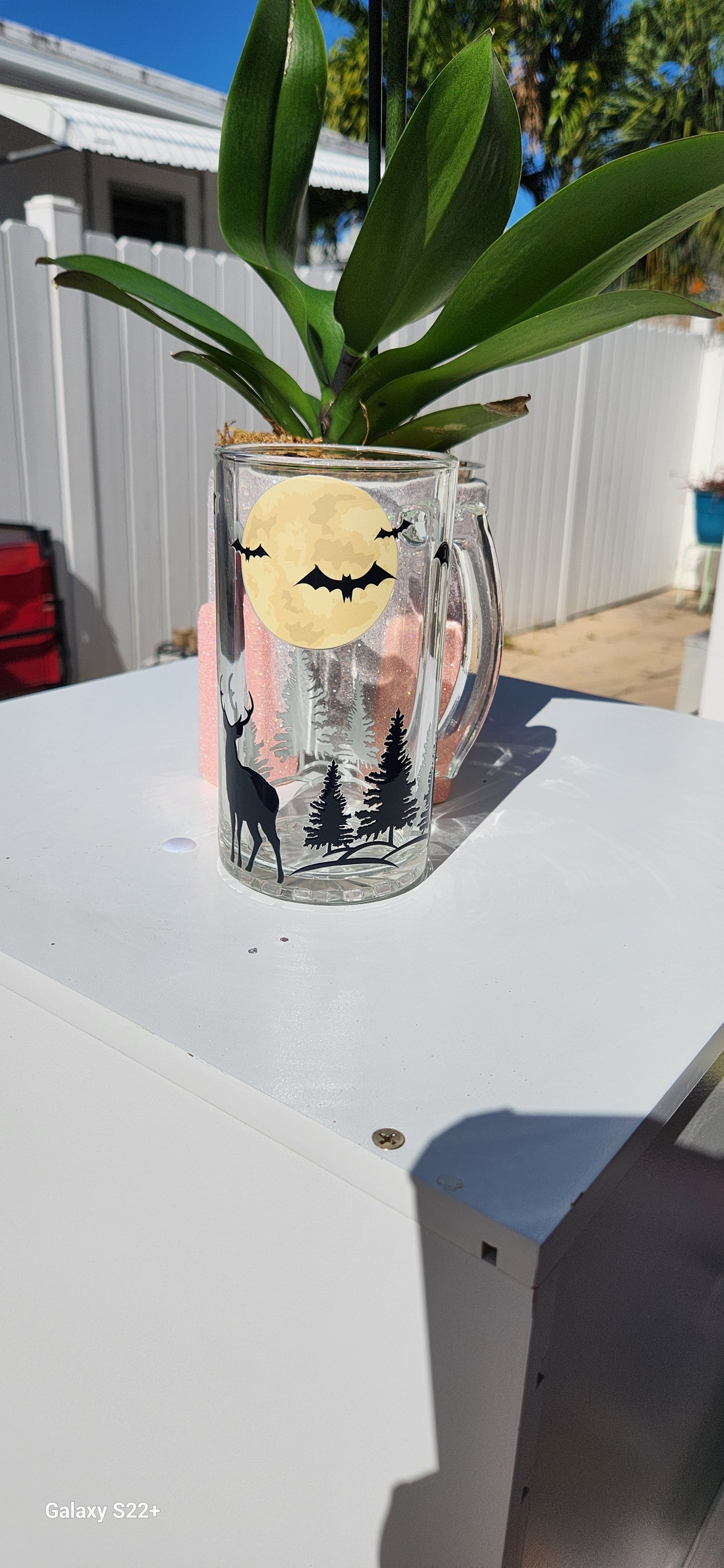 Hunting beer mug