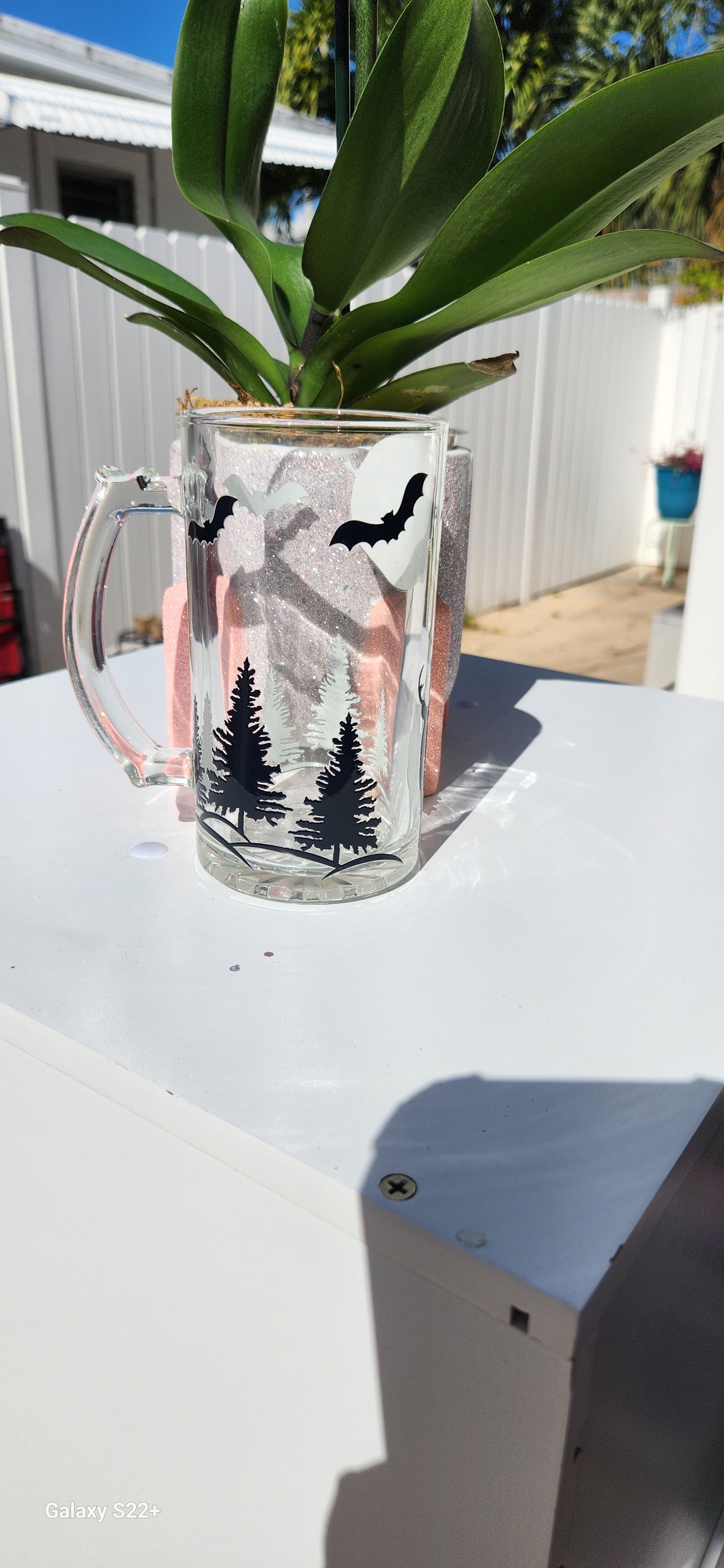 Hunting beer mug