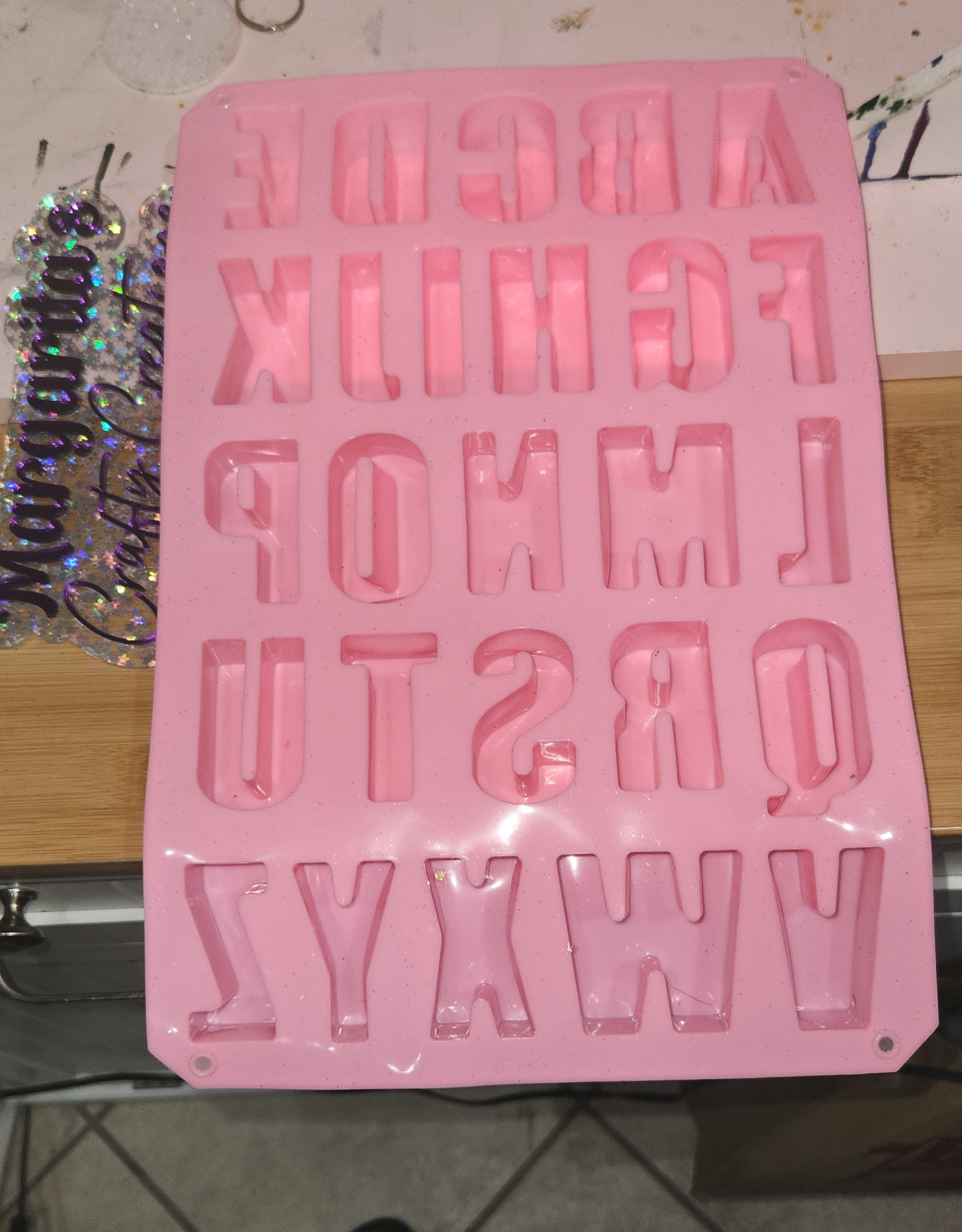 Alphabet Mold crafts